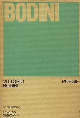 Poesie. 1939 - 1970. Introduzione di Oreste Macrì - Vittorio Bodini - copertina