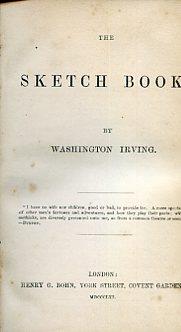 The Sketch Book - Tales of a Traveler - Irving Washington - copertina