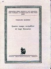 Quattro stampe senigalliesi di Luigi Mercantini - Torquato Barbieri - copertina