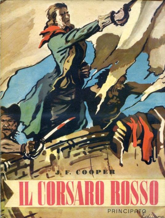 Il corsaro rosso. Traduzione di Simonetta Palazzi - James Fenimore Cooper - copertina