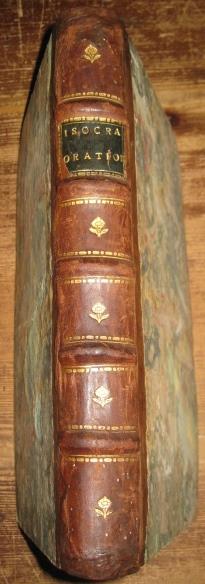 Orationes omnes, quae quidem ad nostram aetatem pervenerunt, una et viginti numero, una cum novem eiusdem Epistolis, e Graeco in Latinum conversae, per Hironymum VVolfium Oetingensem. Quid in hac editione praeterea sit expectandum. - Isocrate - copertina