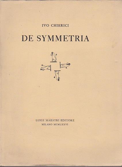 De Symmetria - Ivo Chierici - copertina