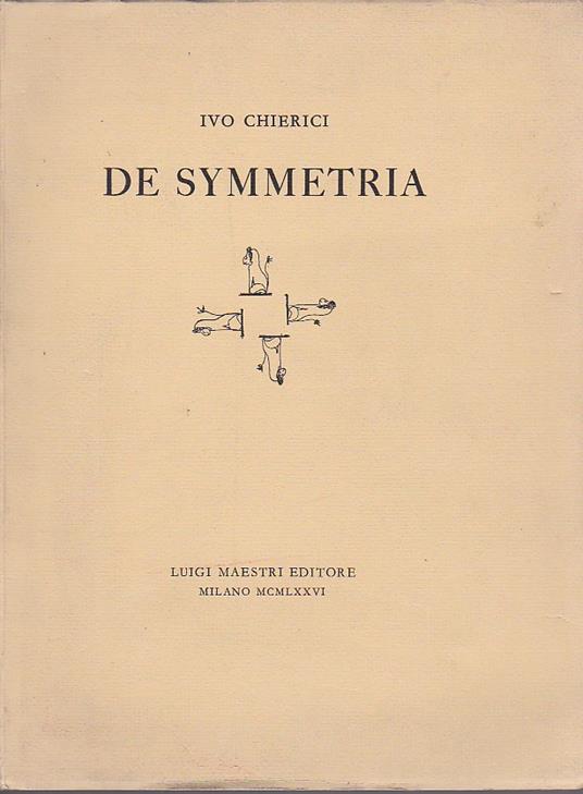 De Symmetria - Ivo Chierici - copertina