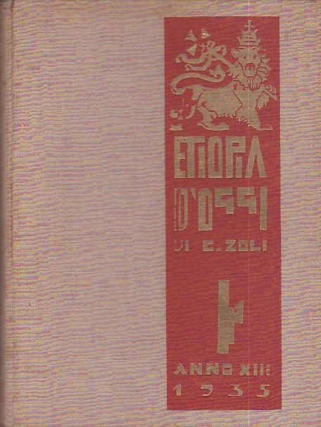 Etiopia d'oggi - Corrado Zoli - copertina