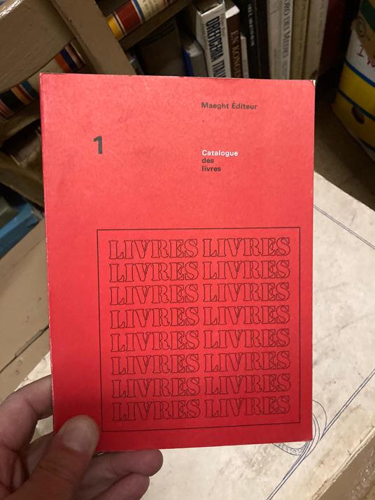 Maeght Éditeur. Catalogue des livres 1 - copertina