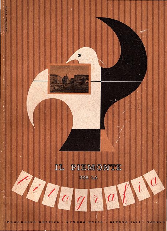 Il Piemonte per la litografia. Progresso grafico. Numero unico. Giugno 1947 - copertina