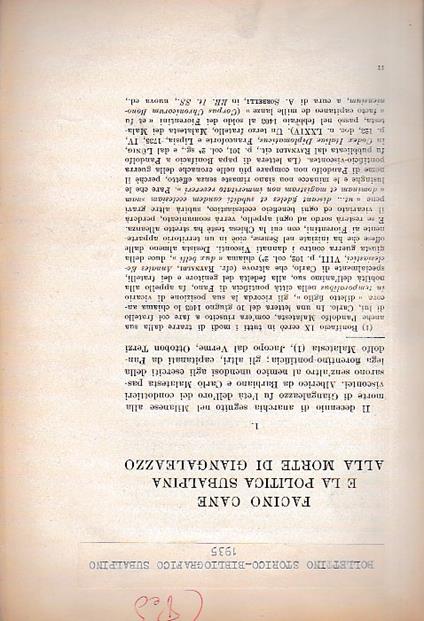 Facino Cane e la politica subalpina alla morte di Giangaleazzo - Nino Valeri - copertina