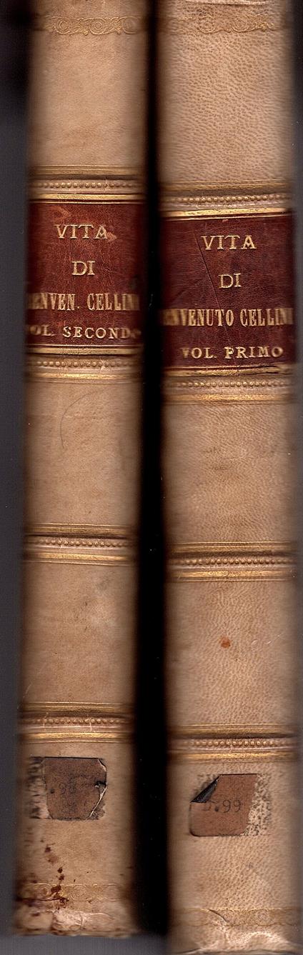 Vita da lui medesimo scritta - Benvenuto Cellini - copertina