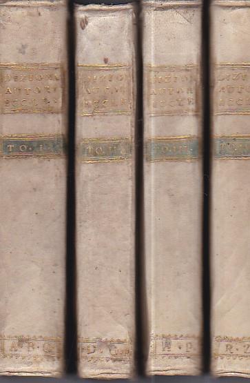 Dizionario storico degli autori ecclesiastici contenente la vita de' Padri, e de' Dottori della Chiesa degl'interpreti migliori della Sagra Scrittura, Ebrei, e Cristiani de' teologi morali, mistici, polemici, anche eterodossi, ch'abbiano scritto in - copertina