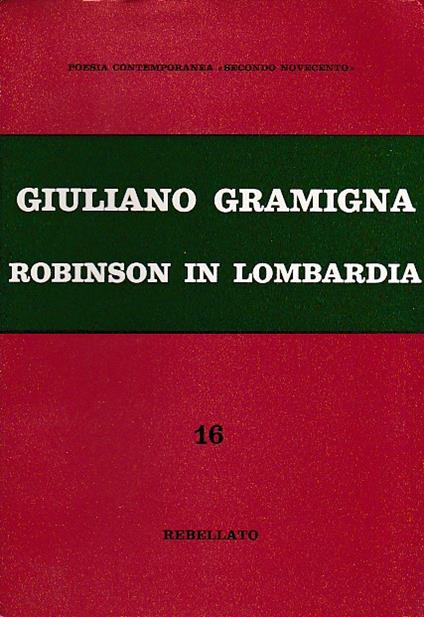 Robinson in Lombardia - Giuliano Gramigna - copertina
