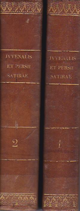 D. Iunii Iuvenalis Satirae ex recensione A. Ruperti item A. Persii Flacci ex recensione L. Koenig - D. Giunio Giovenale - copertina
