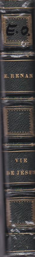 Vie de Jésus - Ernest Renan - copertina