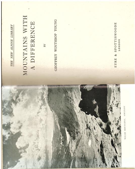 Mountains with a difference - Young Geoffrey Winthrop - copertina