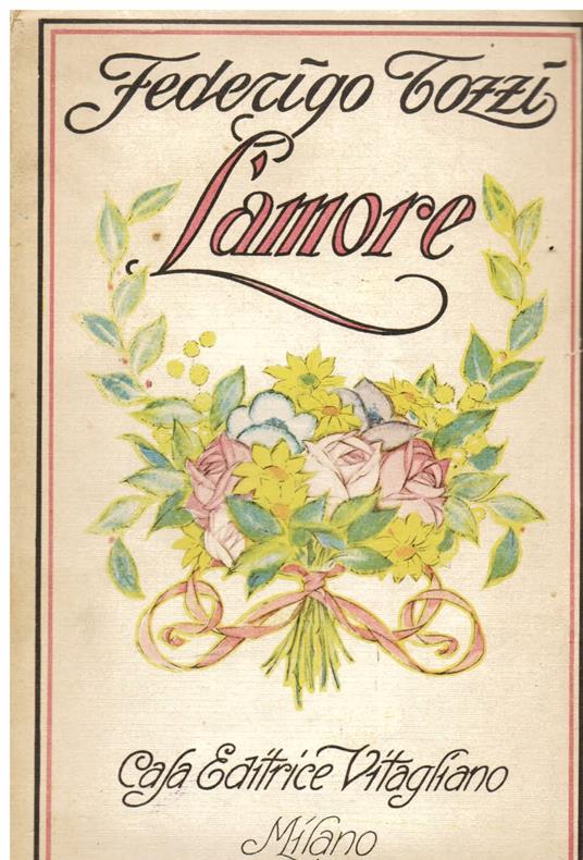 L' amore - Federigo Tozzi - copertina