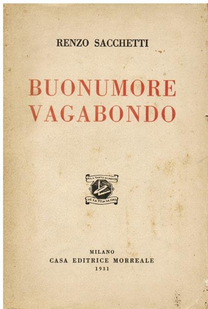 Buonumore vagabondo - Renzo Sacchetti - copertina