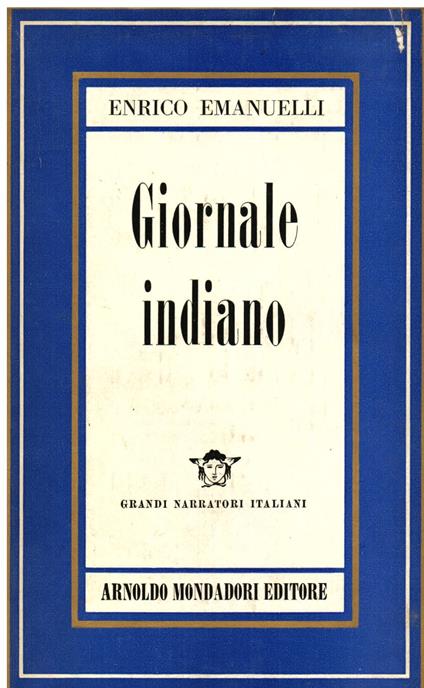 Giornale indiano - Enrico Emanuelli - copertina