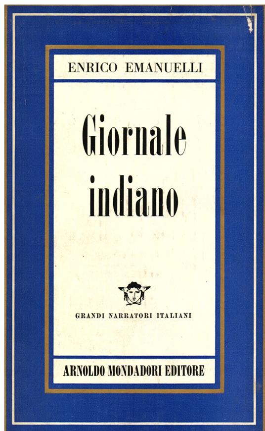 Giornale indiano - Enrico Emanuelli - copertina
