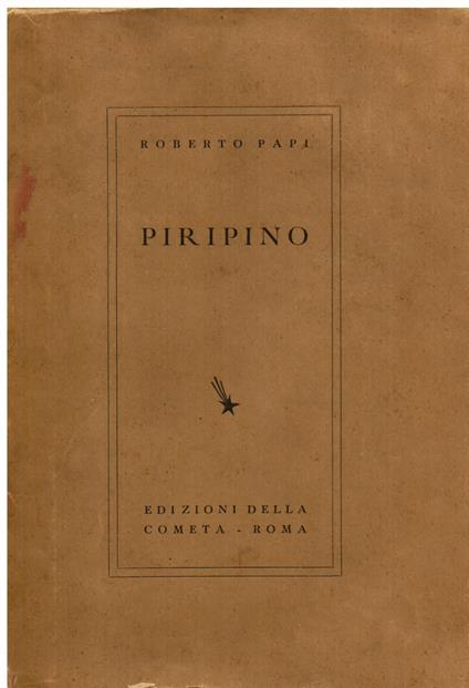 Piripino - Roberto Papi - copertina