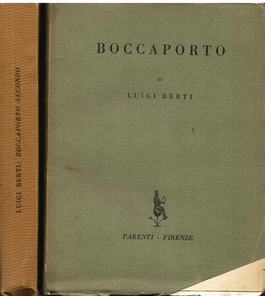 Boccaporto - Boccaporto secondo - Luigi Berti - copertina