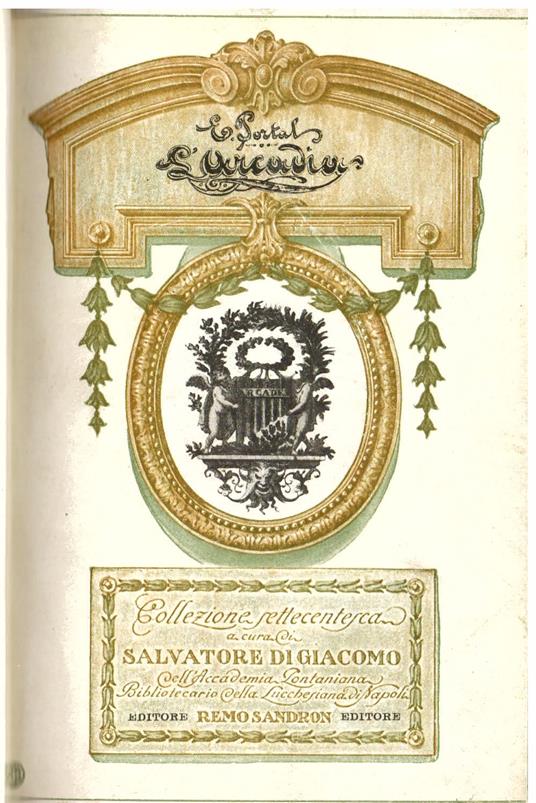 L' Arcadia - copertina