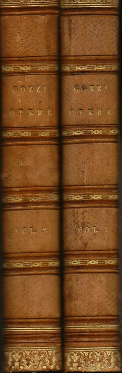 Opere - Gasparo Gozzi - copertina