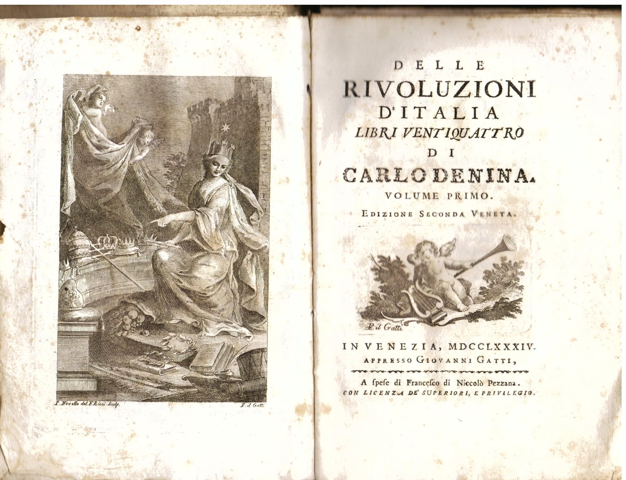 Delle Rivoluzioni d' Italia. Libri ventiquattro. Edizione seconda veneta
