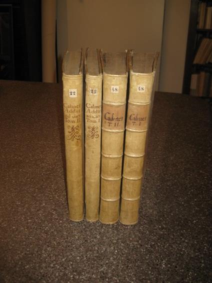 Dictionarium Historicum, Criticum, Chronologicum, Geographicum, et Literale Sacrae Scripturae - Supplementum ad Dictionarium.. - Augustin Calmet - copertina