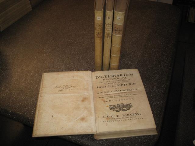 Dictionarium Historicum, Criticum, Chronologicum, Geographicum, et Literale Sacrae Scripturae - Supplementum ad Dictionarium..