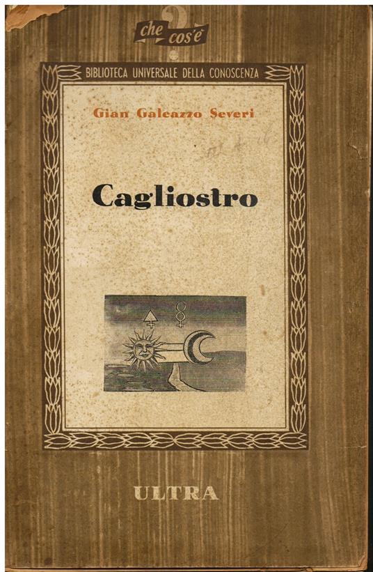 Cagliostro - copertina