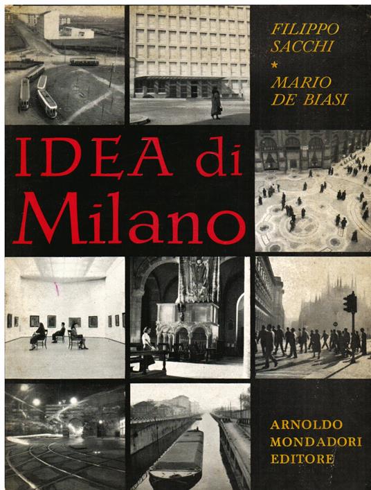 Idea di Milano - Filippo Sacchi - copertina