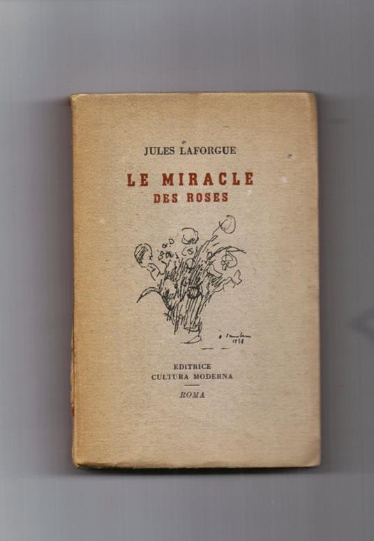 Le miracle des Roses - Jules Laforgue - copertina