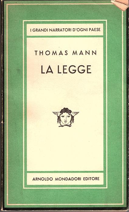 La legge. Racconto - Thomas Mann - copertina