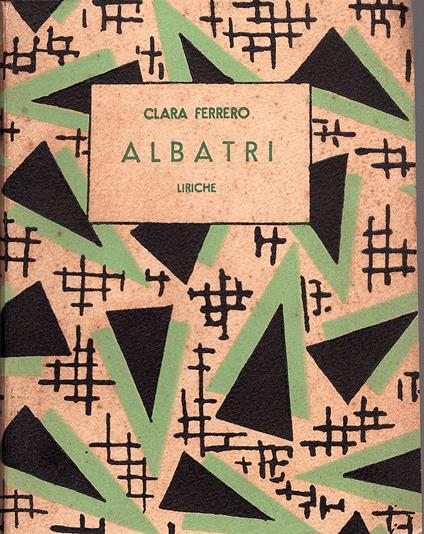 Albatri. Liriche - copertina