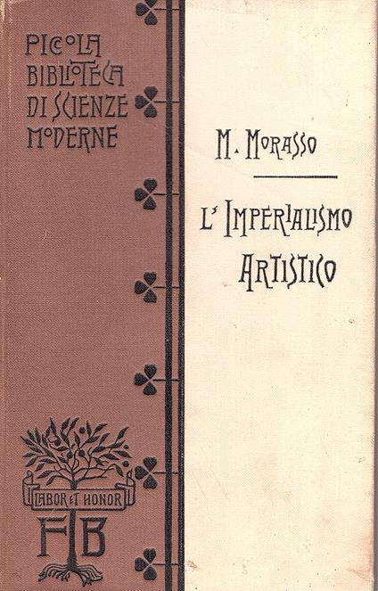 L' imperialismo artistico - Mario Morasso - copertina
