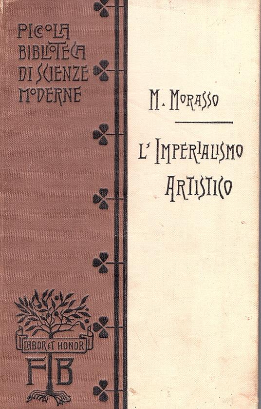 L' imperialismo artistico - Mario Morasso - copertina