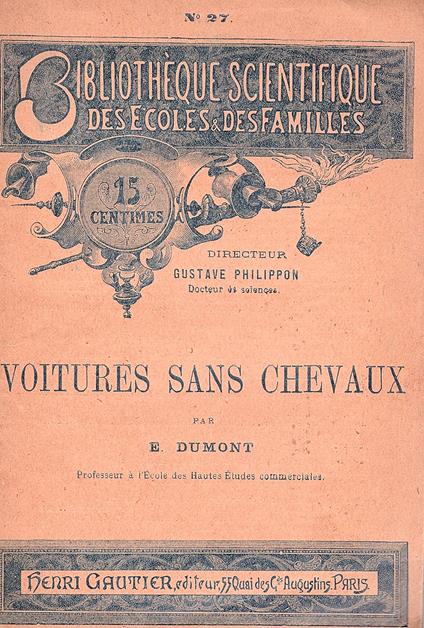 Voitures sans chevaux - copertina