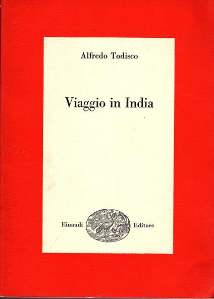 Viaggio in India - Todisco Alfredo - copertina
