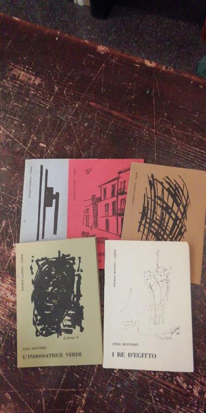 Note sulle oasi e su Algeri 2. I re d' Egitto 3. L' Indosssatrice verde 4. Il Concil féerique 5. Tra le pareti di un casa vecchia - copertina