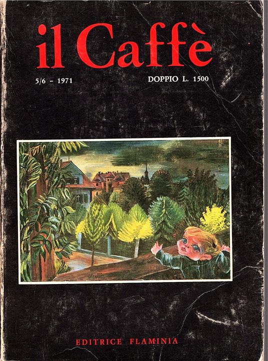 Il Caffè. 5/6 - 1971 - copertina
