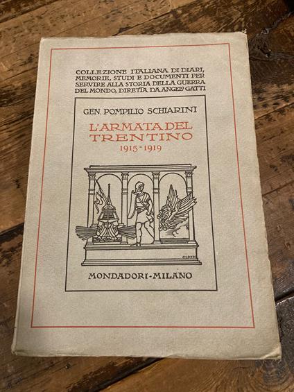L' Armata del Trentino (1915 - 1919) - Pompilio Schiarini - copertina