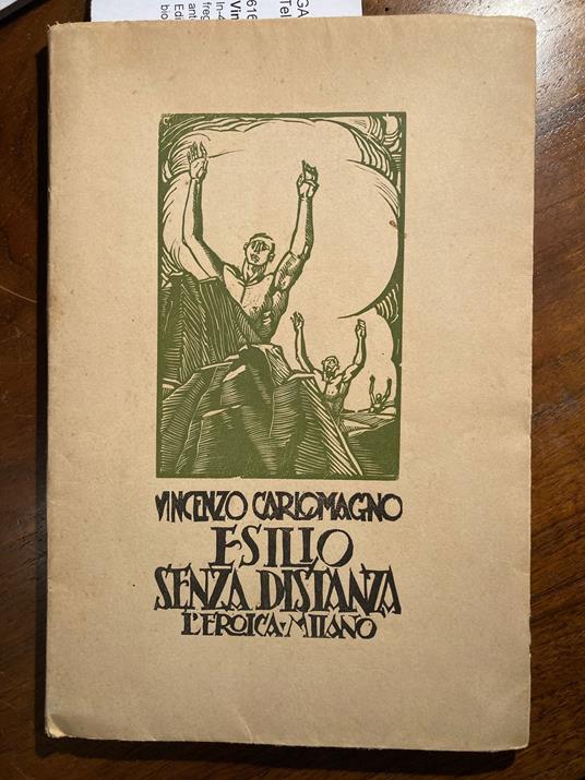 Esilio senza distanza - copertina