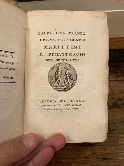 Marittimi e pedanteschi del secolo XVI - copertina