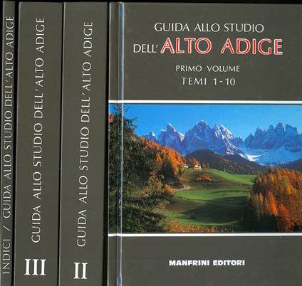 Guida allo studio dell'Alto Adige - Willy Dondio - copertina