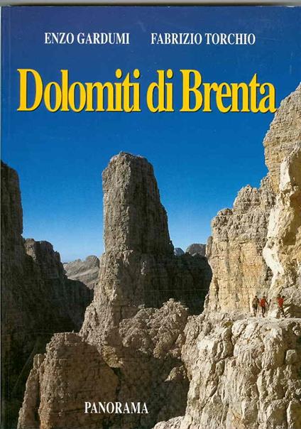 Dolomiti di Brenta: guida escursionistica. Seconda edizione - copertina