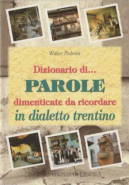 Dizionario di... parole dimenticate da ricordare in dialetto trentino - Walter Pedrotti - copertina