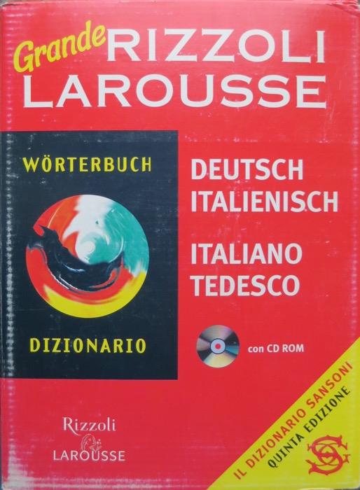 Tedesco-italiano, italiano-tedesco. 5. ed. rinnovata. Dizionari Sansoni - Vladimiro Macchi - copertina