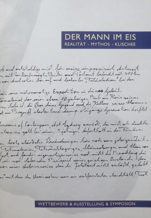 Der Mann im Eis: Realität - Mythos - Klischee: Wettbewerb Ausstellung Symposion - copertina