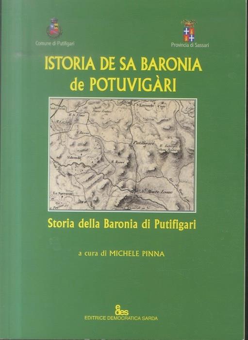 Istoria de sa Baronia de Potuvigàri - copertina