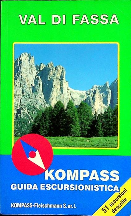 Val di Fassa. Kompass 73 - copertina