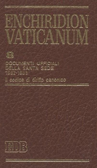 Documenti ufficiali della Santa Sede (compreso il Codex iuris canonici), 1.1.1982-25.1.1983. Enchiridion Vaticanum 8 - copertina
